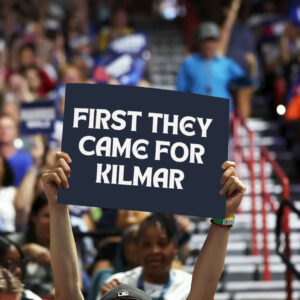 First They Came For, Kilmar Abrego Garcia Yard Sign