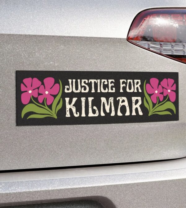 Justice for Kilmar Car Magnet, Stickers