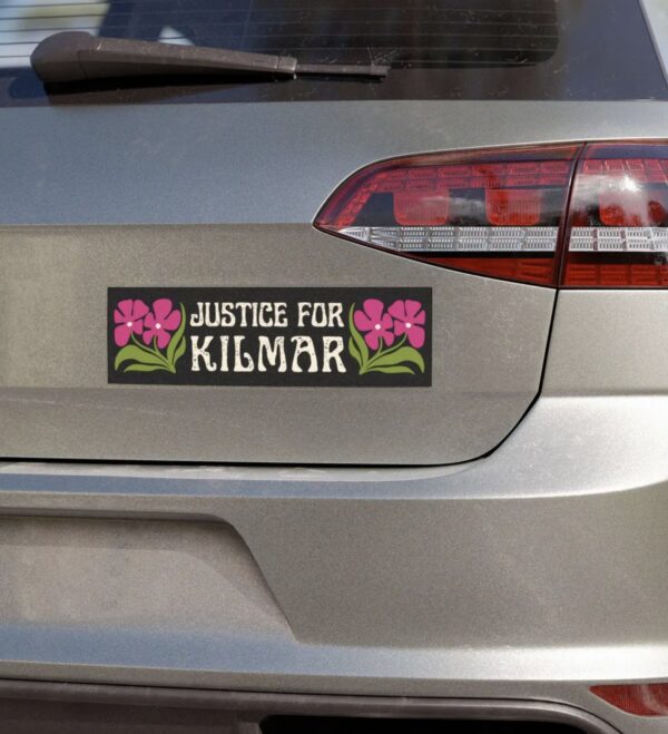 Justice for Kilmar Car Magnet, Stickers